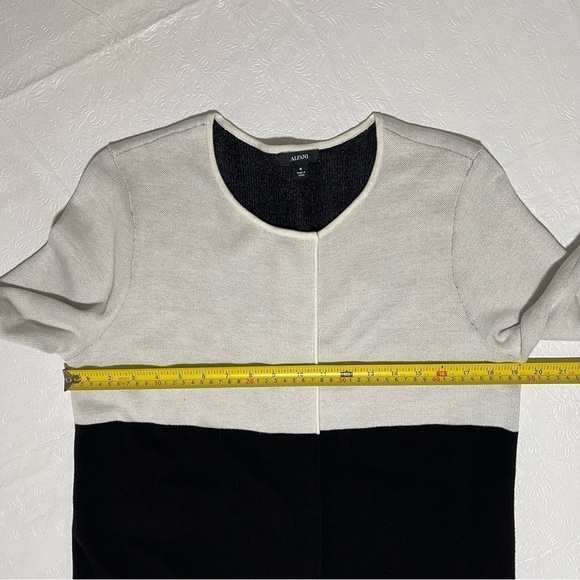 Alfani Colorblock Open Front Cardigan Sweater Coat Jacket Duster - Picture 11 of 12